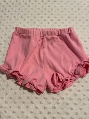 The Beaufort Bonnet Company Pink Ruffle Baby Shorts